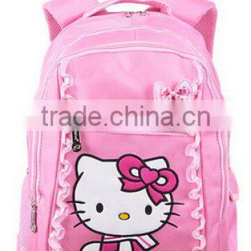 Hello Kitty luggage bag for kids,Fashion trolley bag with cute lunch bag