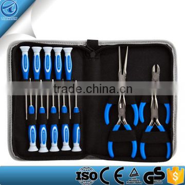 14-Piece Precision Screwdriver & Pliers Set