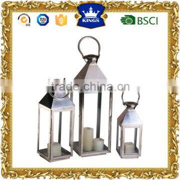 Home decoration Stainless steel candle lantern