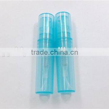 2ml Plastic perfume spray bottle Hand sanitizer sprayer bottle