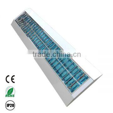 T5 recessed louver light fitting