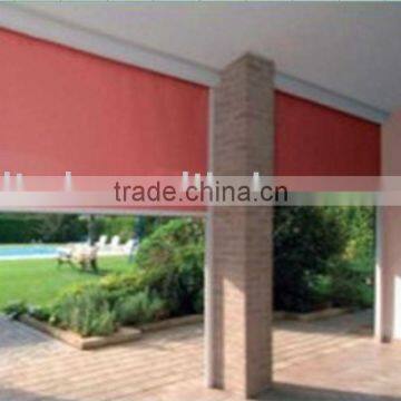 Children safty motorized roller blinds with guiding channel