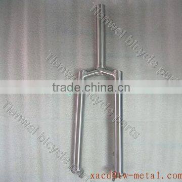 Supplying titanium bike front fork fit for MTB bike or track bike custom bicycle fork