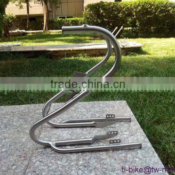 Customized Titan Bike Front Rack ti 25kg Bicycle Luggage Carrier With Sand Blasting Cheap Titan Bicycle Front Rack &bag Holder photo-2