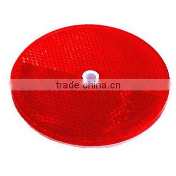 Red Round reflector