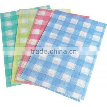 High Quality Microfiber Glass Cleaning Cloth/cleaning Product/spunlace Nonwoven Cleaning Wipes photo-4