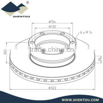 Volvo Brake Disc 3.112.965