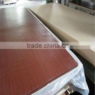 sapele color melamine mdf for furniture making