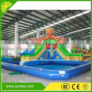 industry used giant inflatable pool slide for adult inflatable water slides china supplier