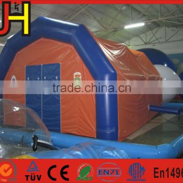 Large inflatable paintball arena, inflatable paintball field, paintball tent