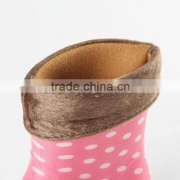 PVC women polar rainboots