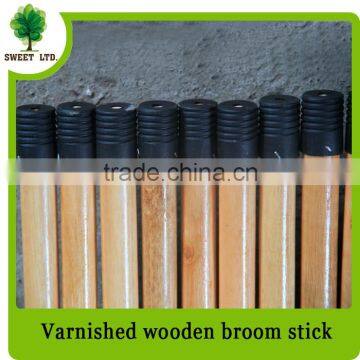 Smooth Surface Varnished Wood Broom Stick Mops Handle China Factory Wholesales With Cheap Price photo-5