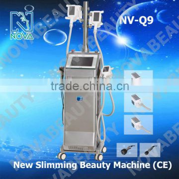 Super big, middle, small size multipolar rf fat freezing body slimming machine