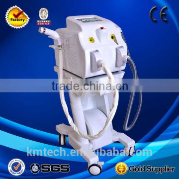 USA imported Sapphire crystal best ipl rf machine for hair removal KM-E-300C+