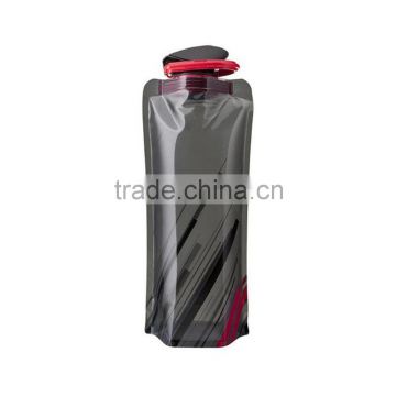 Stand up water pouch with spout and pull-puch top/foldable spout drinking water pouch/ water packaging bags