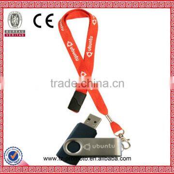 lanyard with usb flash buckle android tablet shape customized products