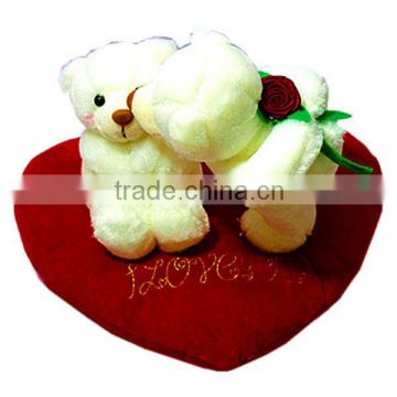 Cute Valentine Bear Couple Toys OEM