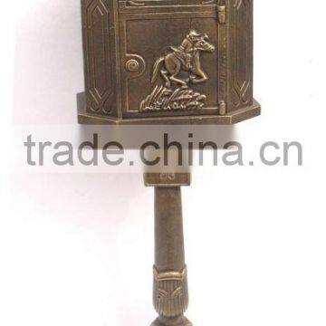 METAL MAILBOXES & CAST IRON LETTER BOX & WALL BOX