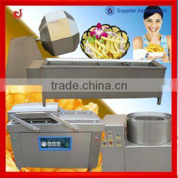 2014 stainless steel automatic potato chip peeler and cutter machine