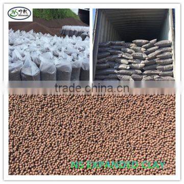 Uniform Sizes Lightweight Expanded Clay Pebbles for Hydroponic Growing Media