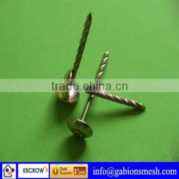 High quality,low price,ring-shank roofing nails,passed ISO9001,CE,SGS certificate