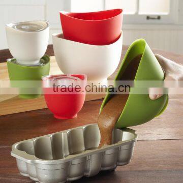 OEM Flexible Silicone Mixing Bowl