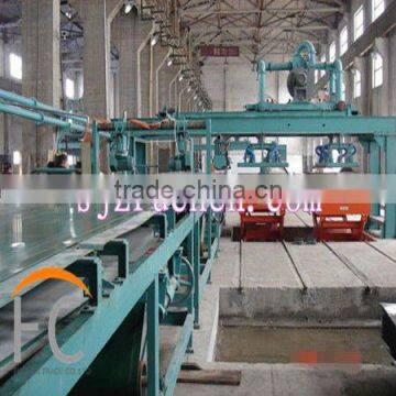 Fiber cement board machinery line