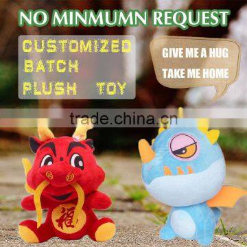 Hot Sale Promotional Plush Keychain Toy, Plush Wolf Keychain Toy photo-3