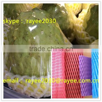 Customed EPE foam sleeve net for bottle , net espuma