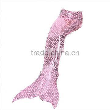 Girls Princess Costume Swimmable Mermaid Tail With Monofin