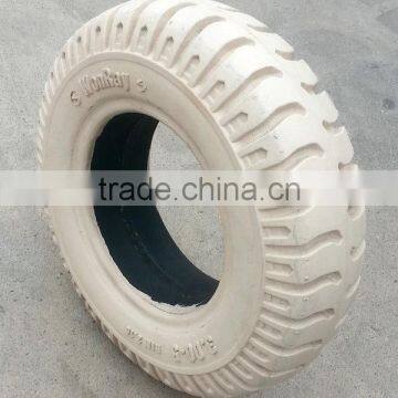 Solid Tire 300-5 Rubber Wheels 300-5 / 2.15 for Trailer Industrial Cart Utility Cart With ISO Certificate photo-3