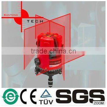 SY528 hot sale red 4v1h beam laser level for construction