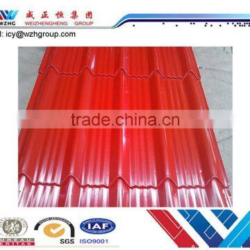 2016 Hot Selling Prepainted Zinc Corrugated Trapezoid Roofing Tile, Wall Sheet, Send to Turkmenistan, Dubai photo-3