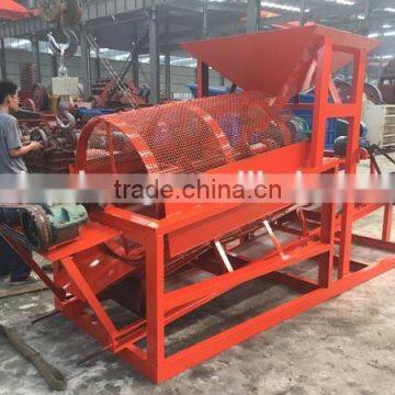 gold washing plant trommel screen, small sandwast trommel screen