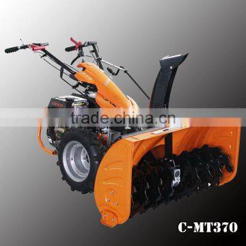 Agriculture Machine Two Wheel Tractor Equipped With Different Implements. photo-2