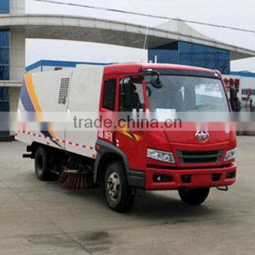 FAW vacuum road sweeper truck