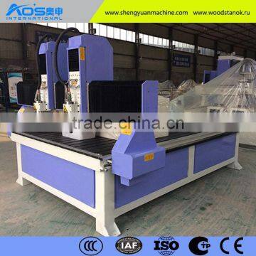 Hot Sale 2 Spindles Wood Working Cutting and Engraving Machine Size Can be Ordered photo-3
