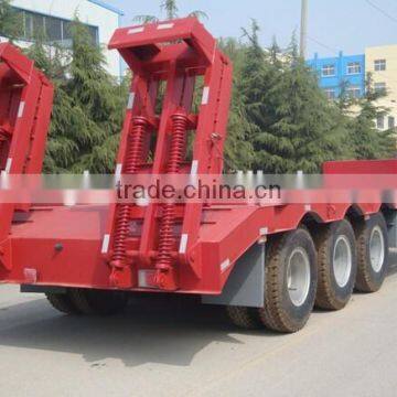60T Three Axle Low-plate Semi-trailer For Sale photo-2