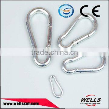 China Hardware 6*80 Heavy Duty CE Forged Galvanized Iron Snap Hook photo-4