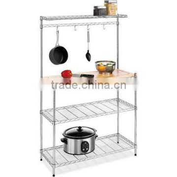 2015 New Produce Kitchen Utensils Metal Display Shelf