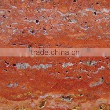 Red Travertine Marble