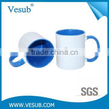 Top Quality Bottom Price 11OZ double color custom thermo mug sublimation