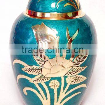 Hand painted Urn