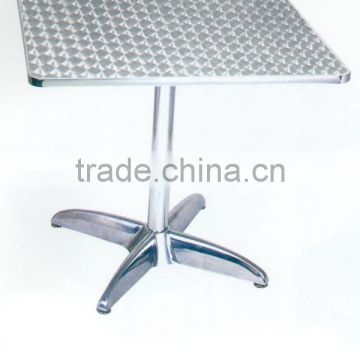 outdoor leisure dining table aluminum table