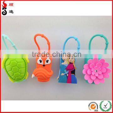 High Quality Scented Alcohol-based Waterless Hand Hygiene With Portable Fashional Silicone Holders