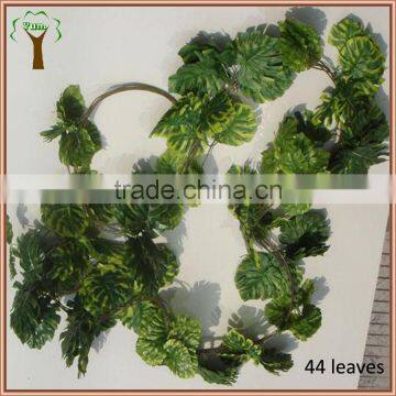 Artificial monstera leaves vine wholesale