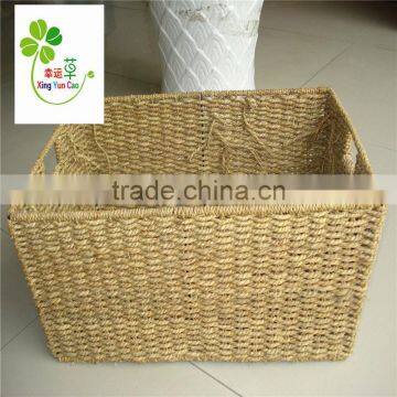 sea-plant storage basket with Window handle