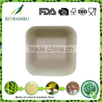 Bio-degradable Welcome Eco-friendly Bamboo Fiber Food Bucket photo-2