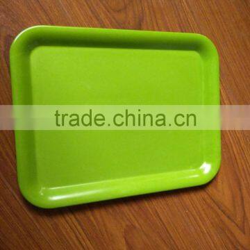 Endurable Colorful Degradable Bamboo Fiber Plate photo-3