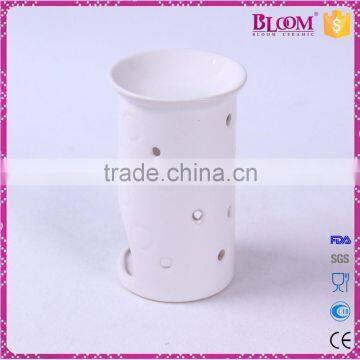 Ceramic White Candle Incense Burner Indoor Decoration photo-4